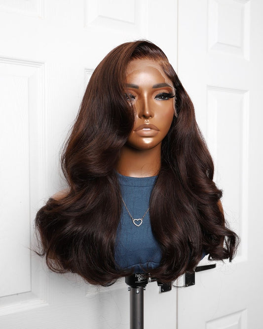 Brown Chocolat Oférya - Perruque Body Wave
